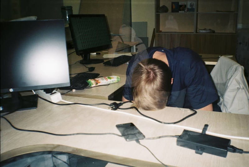 Phystech student, tired.